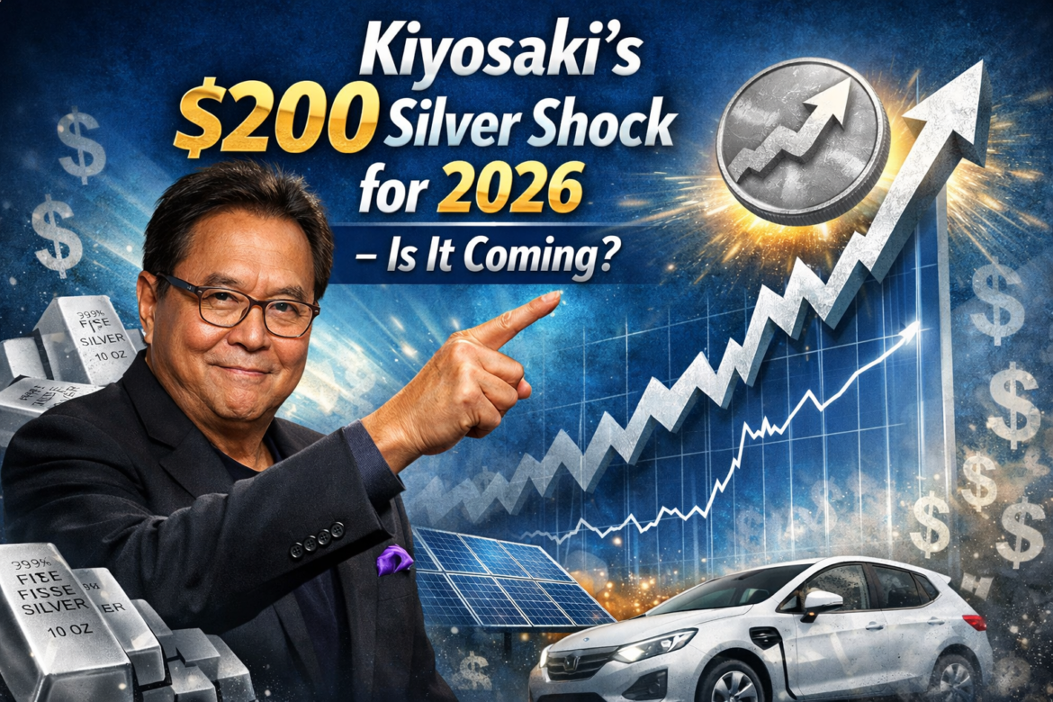robert kiyosaki silver prediction 2026