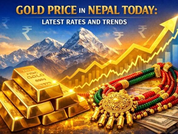 Gold Price in Nepal Today - Live Hallmark and Tejabi Rates with Himalayan Backdrop