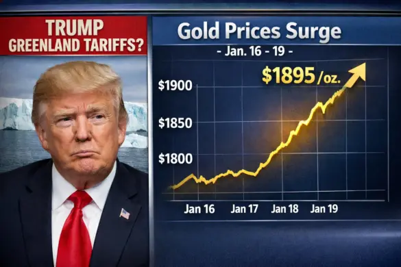Trump Greenland tariffs gold prices impact